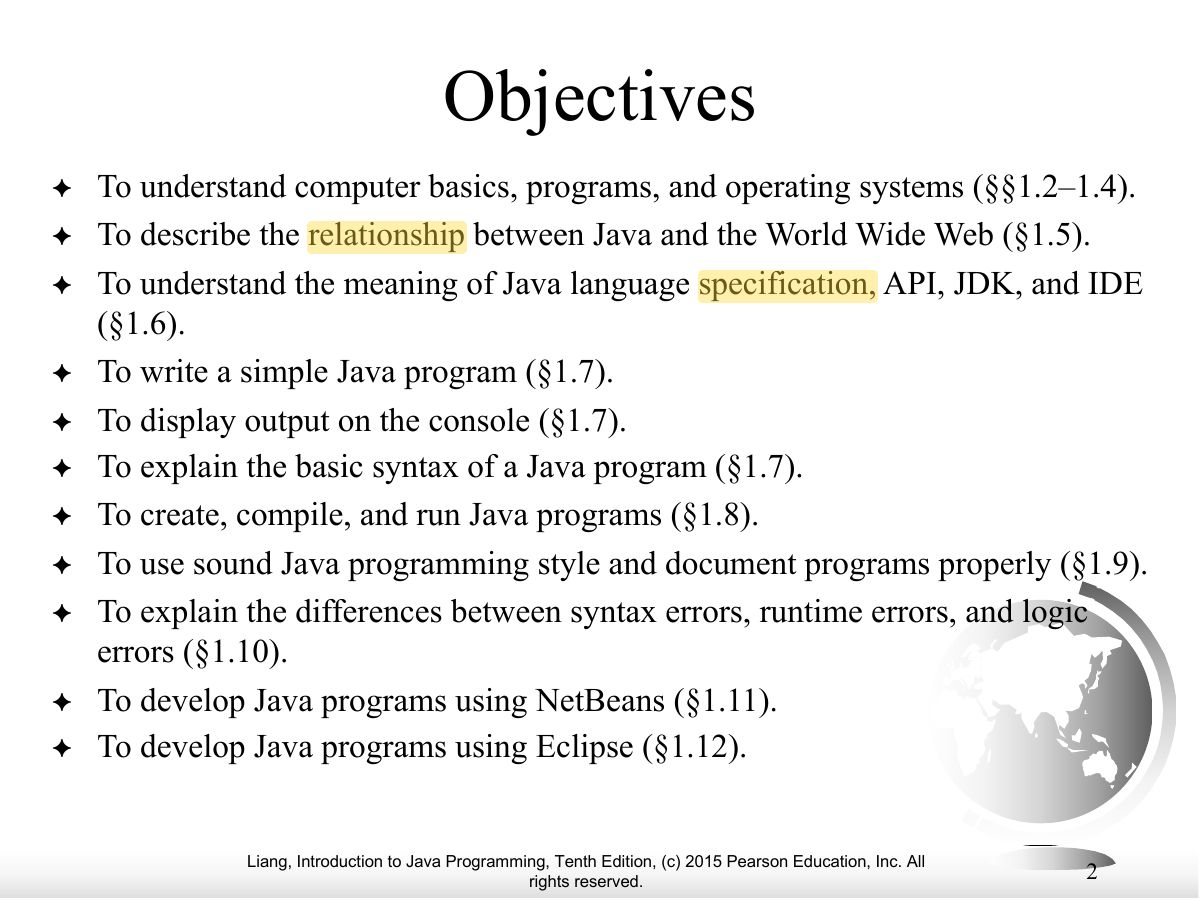 Slide 2: Objectives