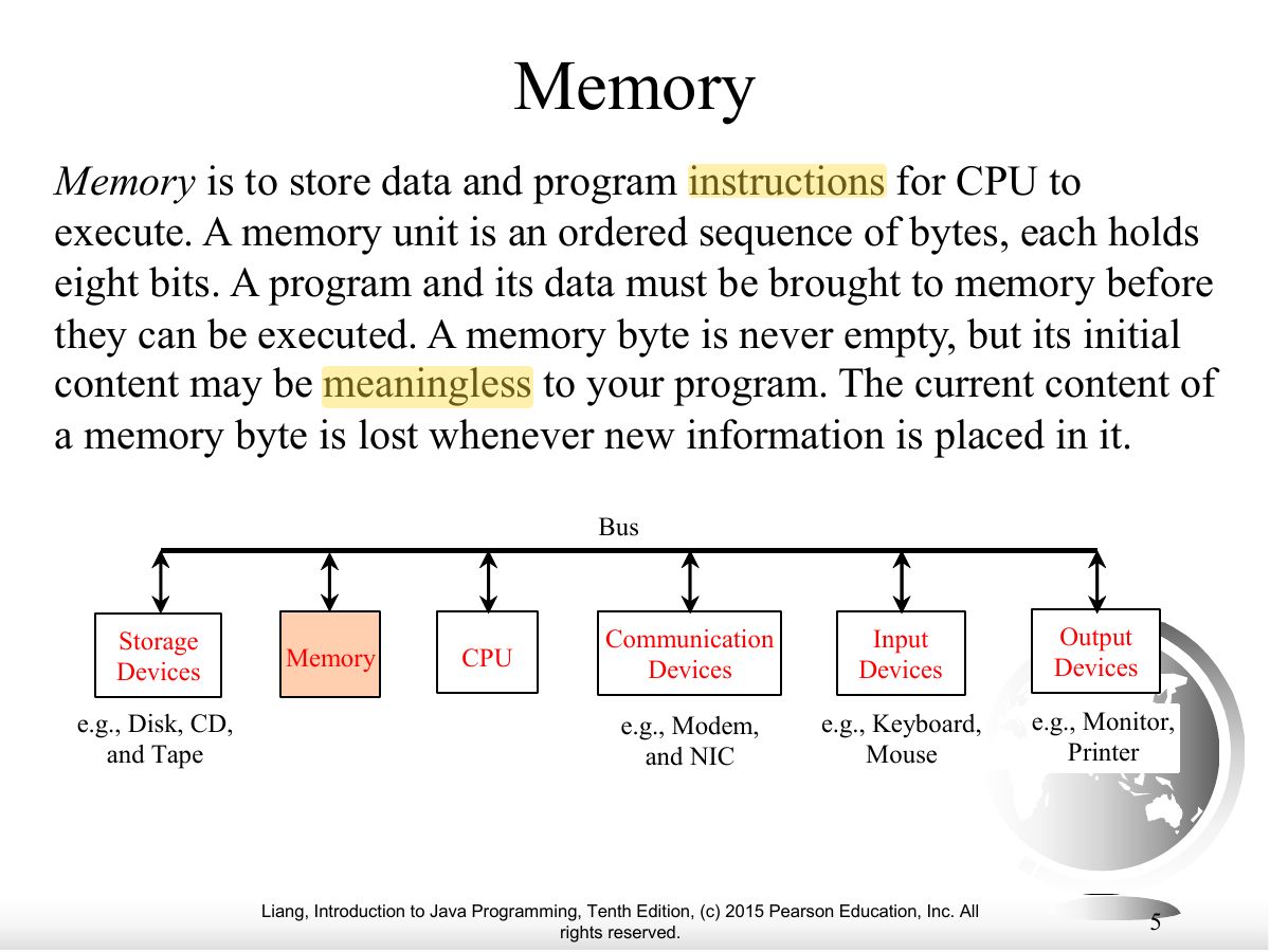 Slide 5: Memory