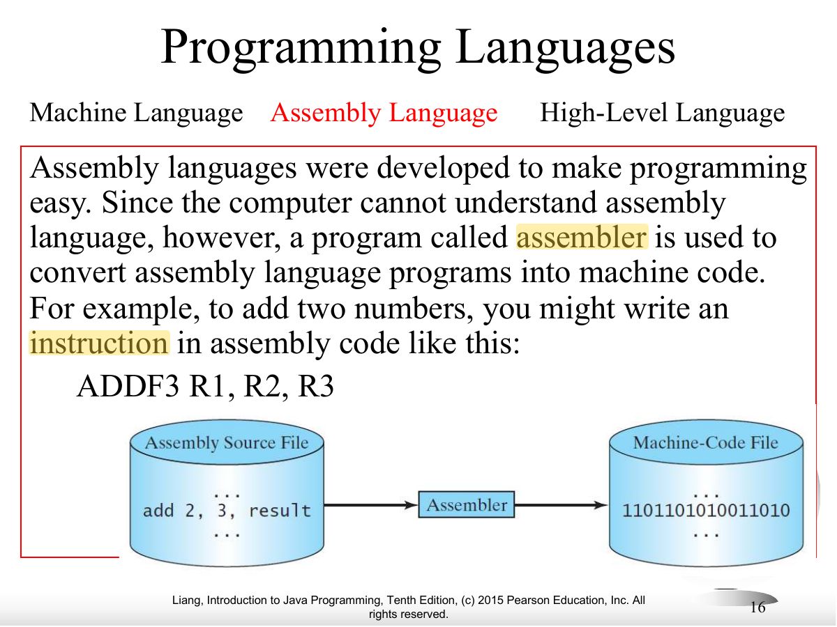 Slide 16: Programming Languages