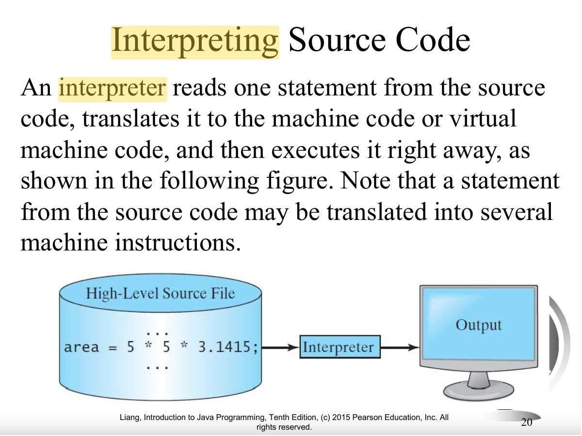 Slide 20: Interpreting Source Code
