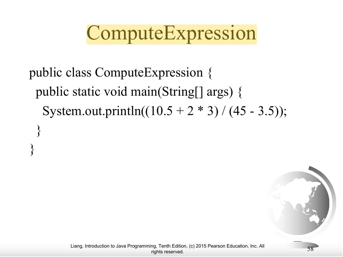 Slide 58: ComputeExpression