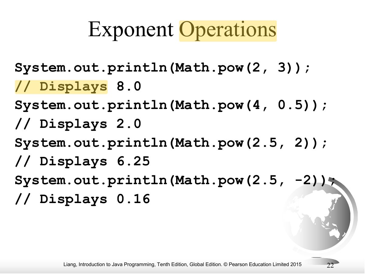 Slide 22: Exponent Operations