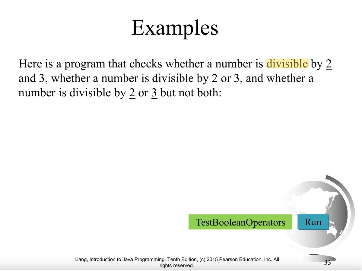 Slide 33: Examples