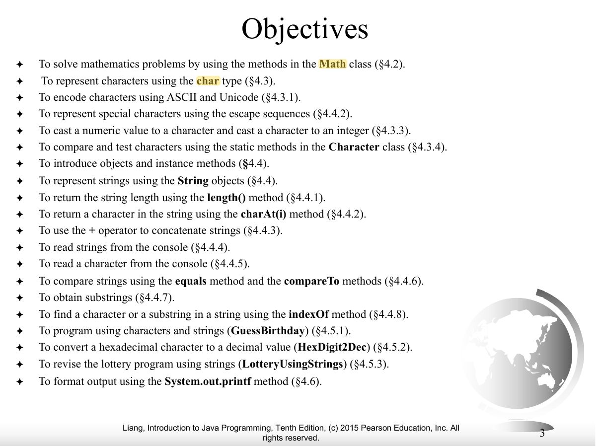 Slide 3: Objectives