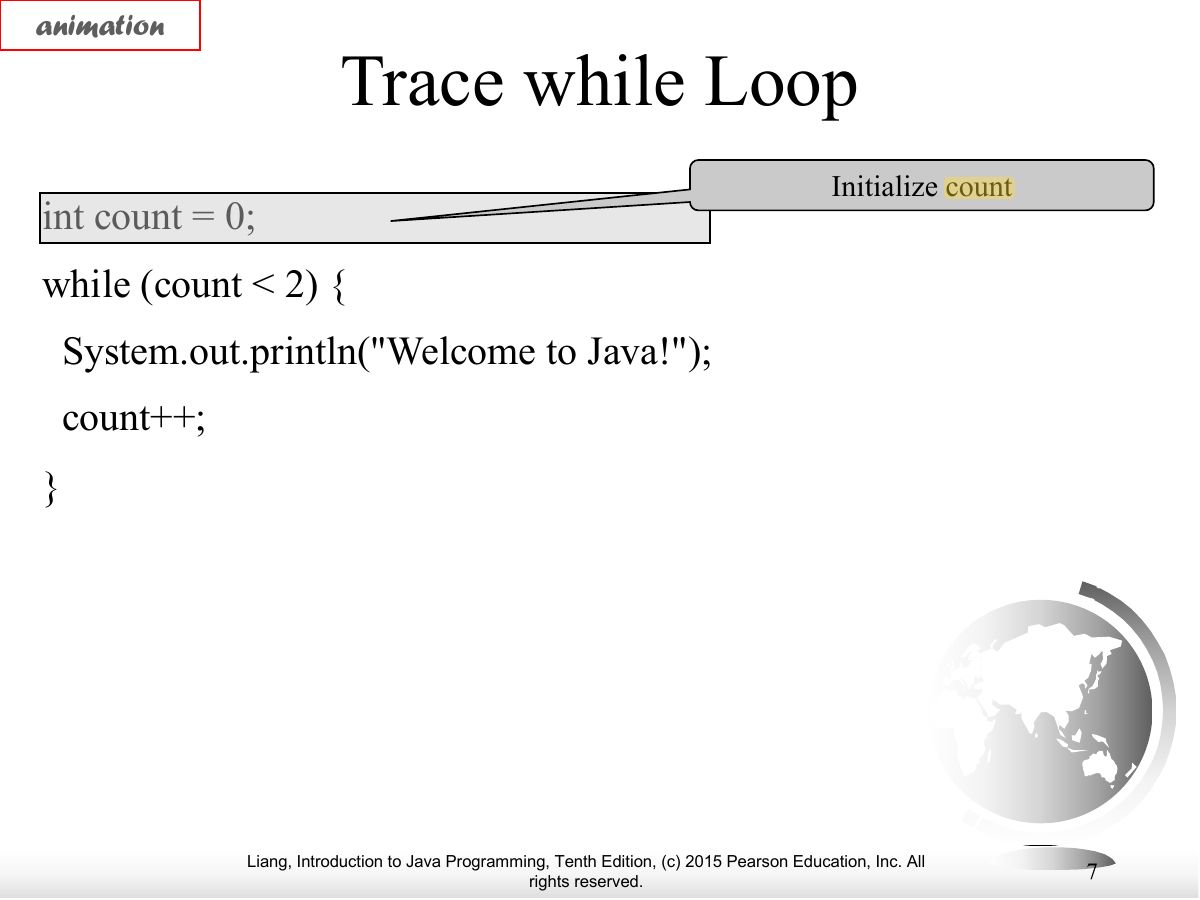 Slide 7: animation