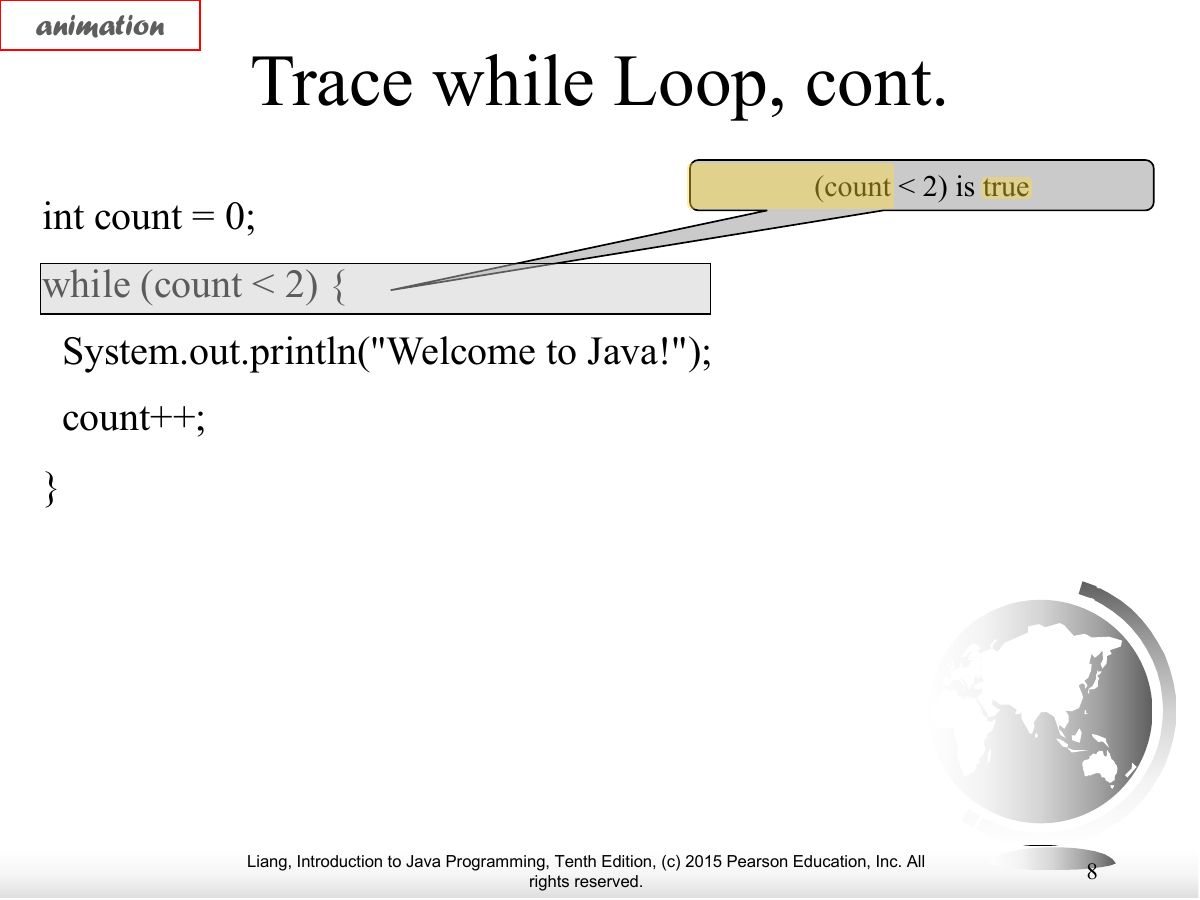 Slide 8: animation