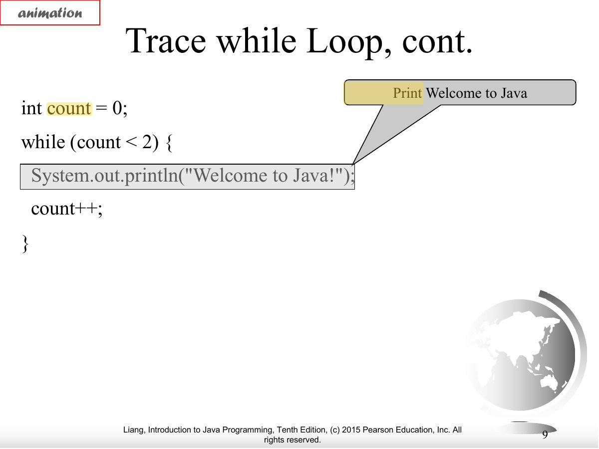 Slide 9: animation