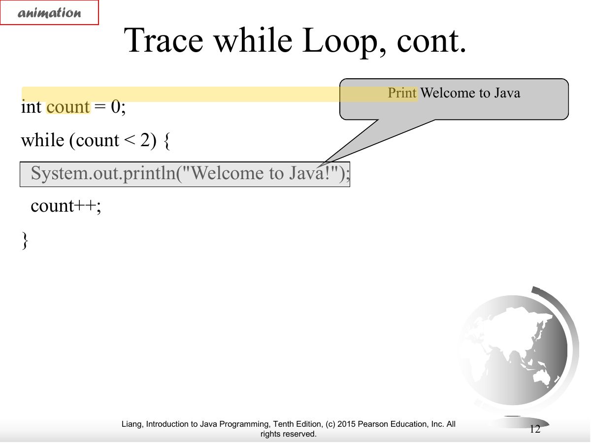 Slide 12: animation