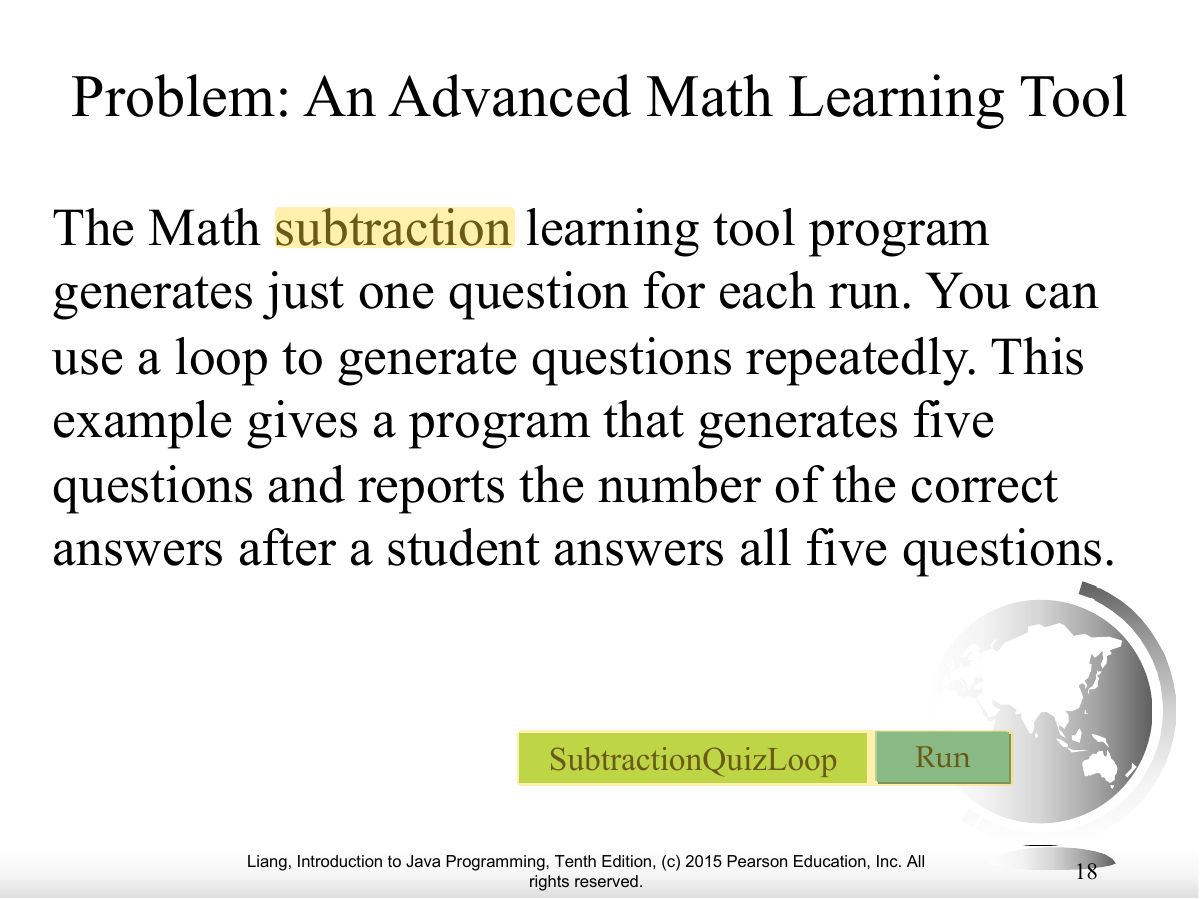 Slide 18: Problem: An Advanced Math Learning Tool