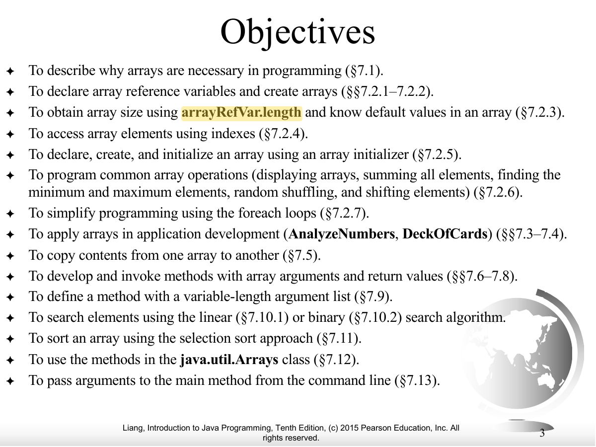 Slide 3: Objectives