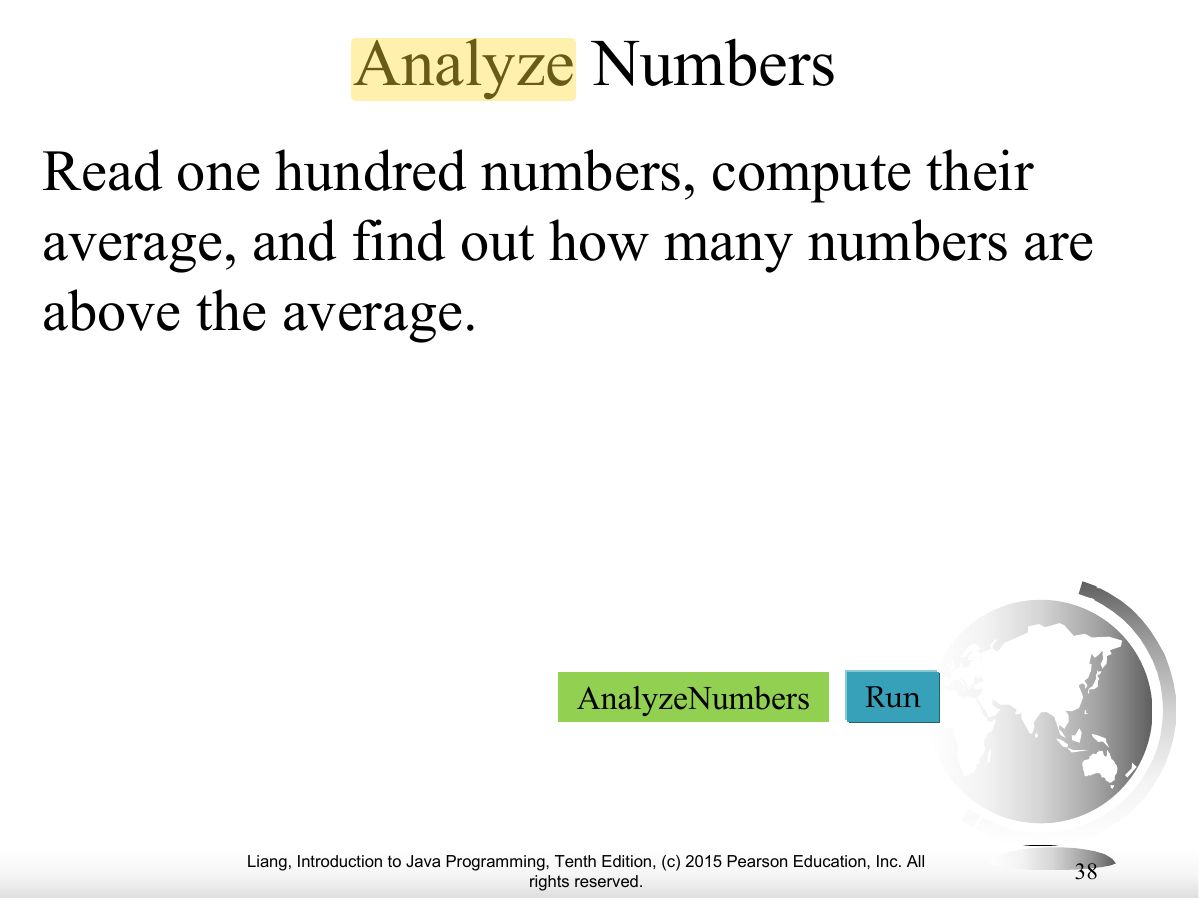 Slide 38: Analyze Numbers