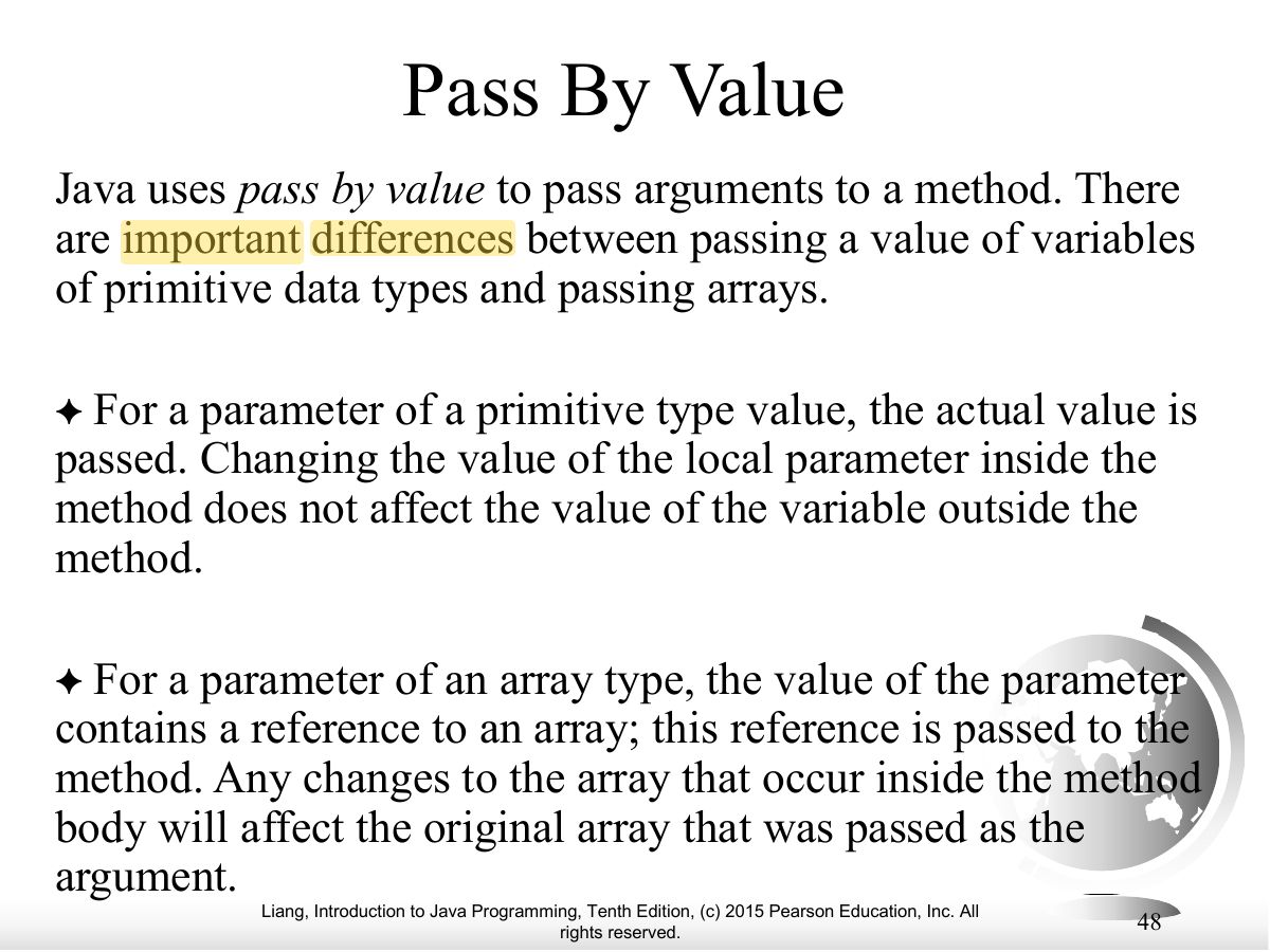 Slide 44: Pass By Value