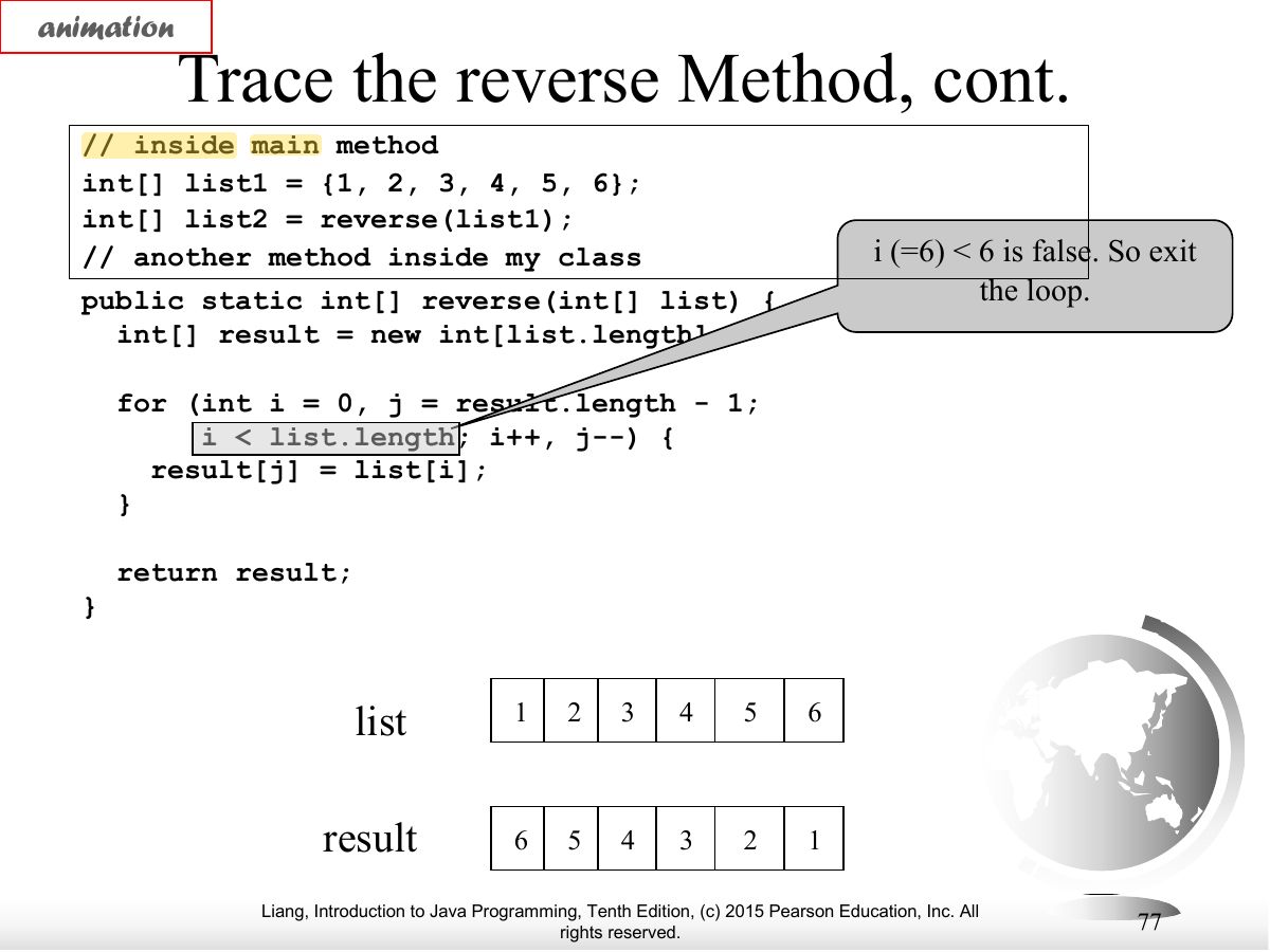 Slide 73: animation