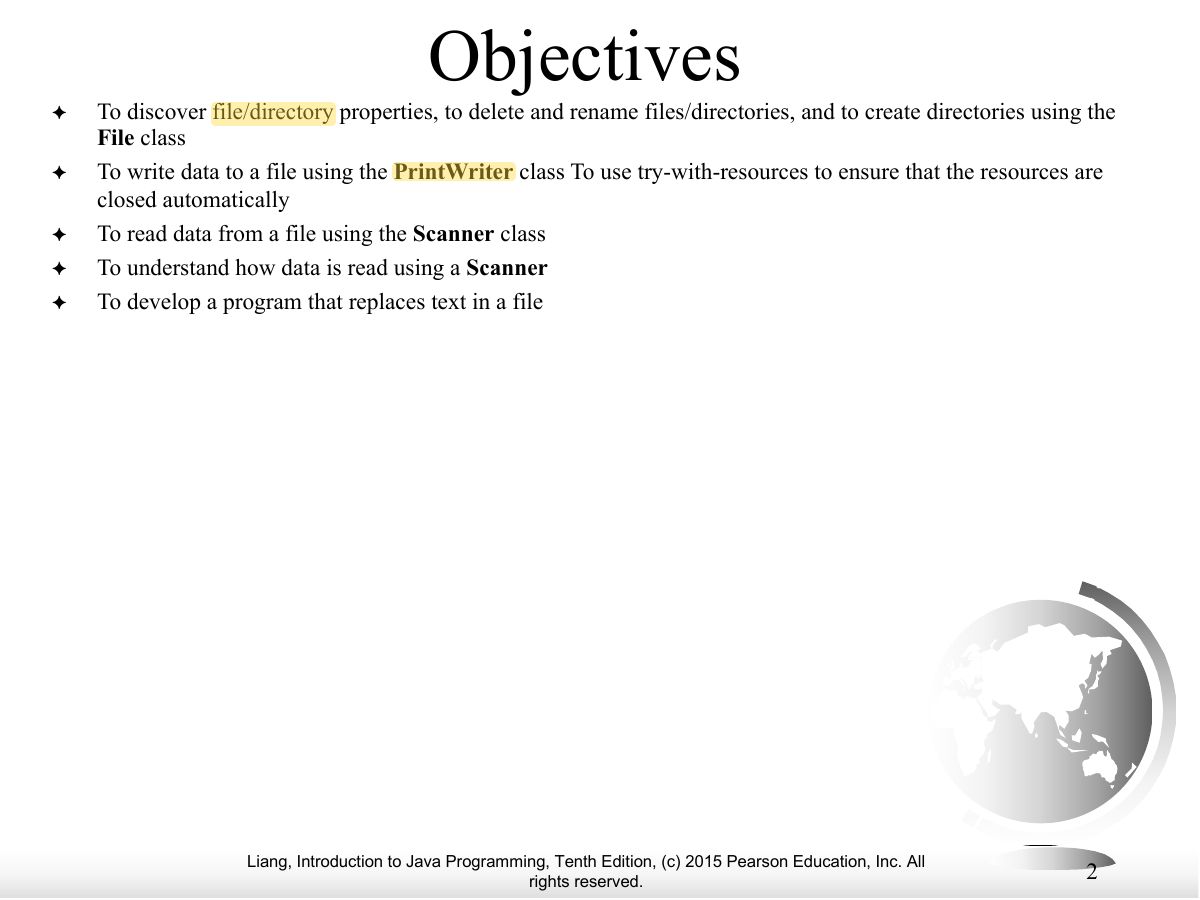 Slide 2: Objectives