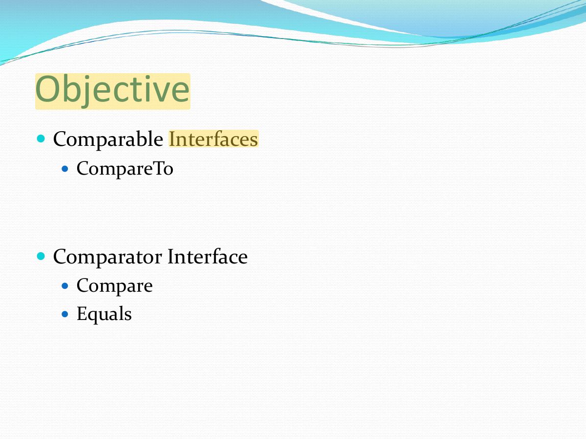 Slide 3: Objective