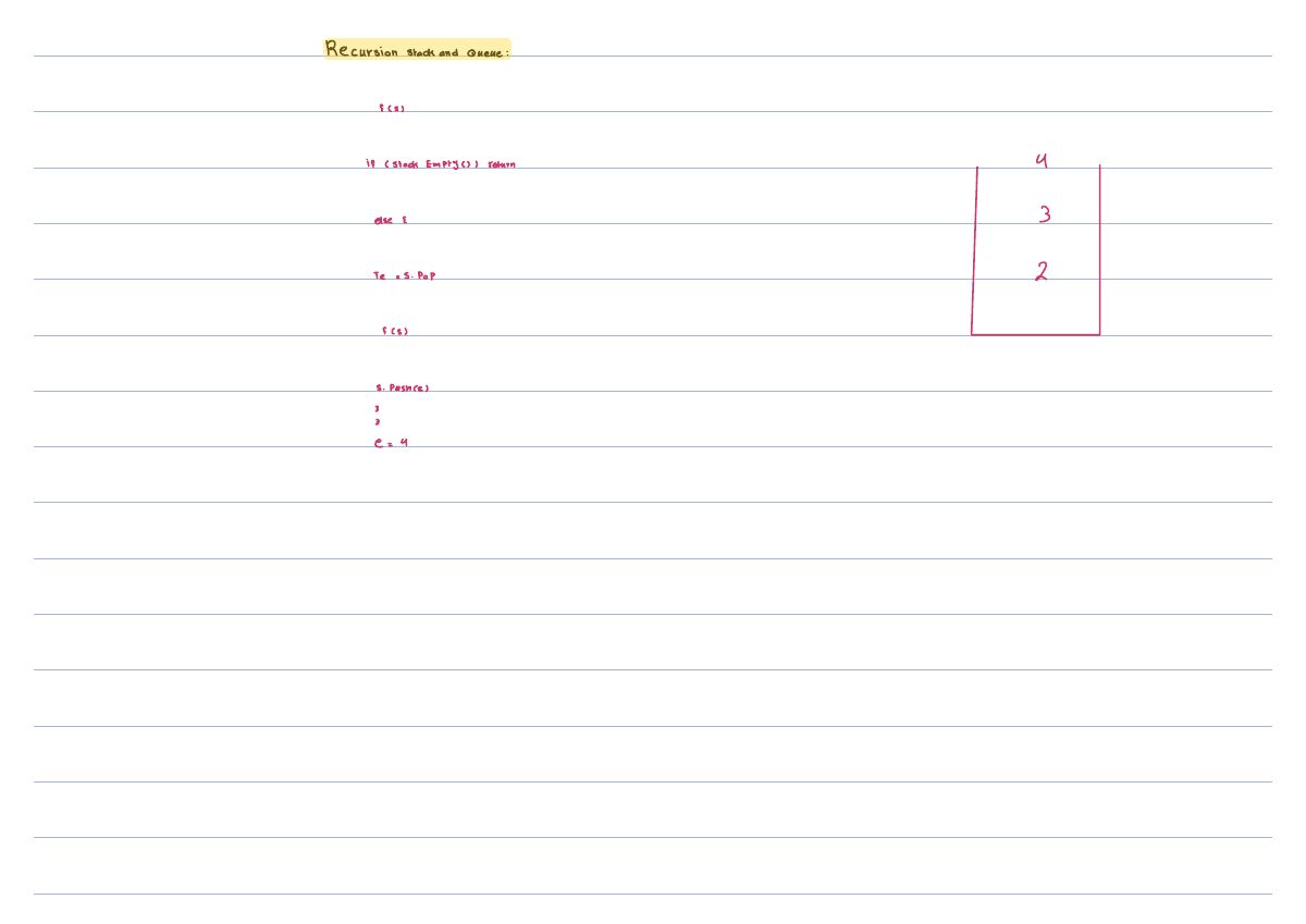 Slide 6: Recursion and Queue
