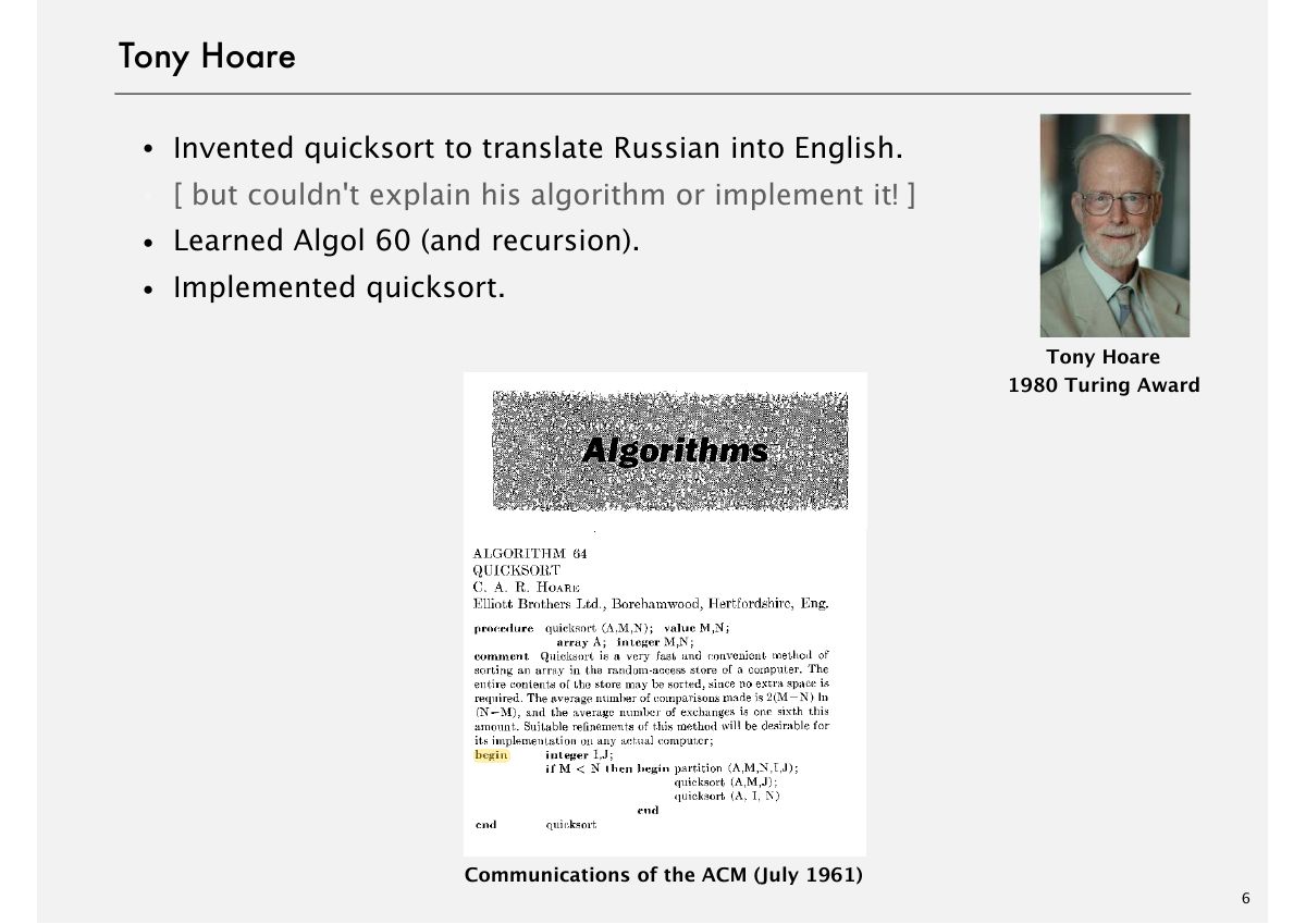 Slide 8: Tony Hoare
