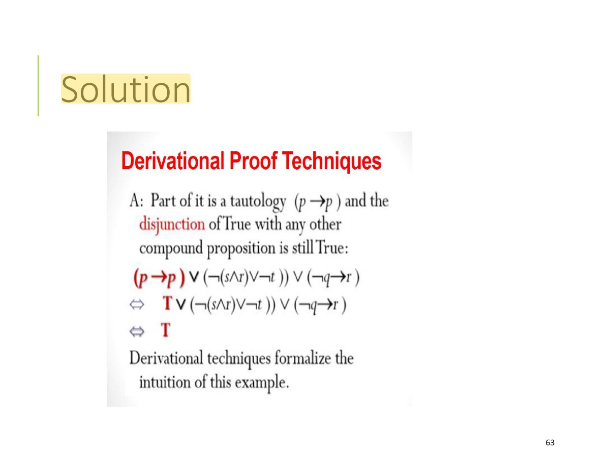 Slide 63: Solution