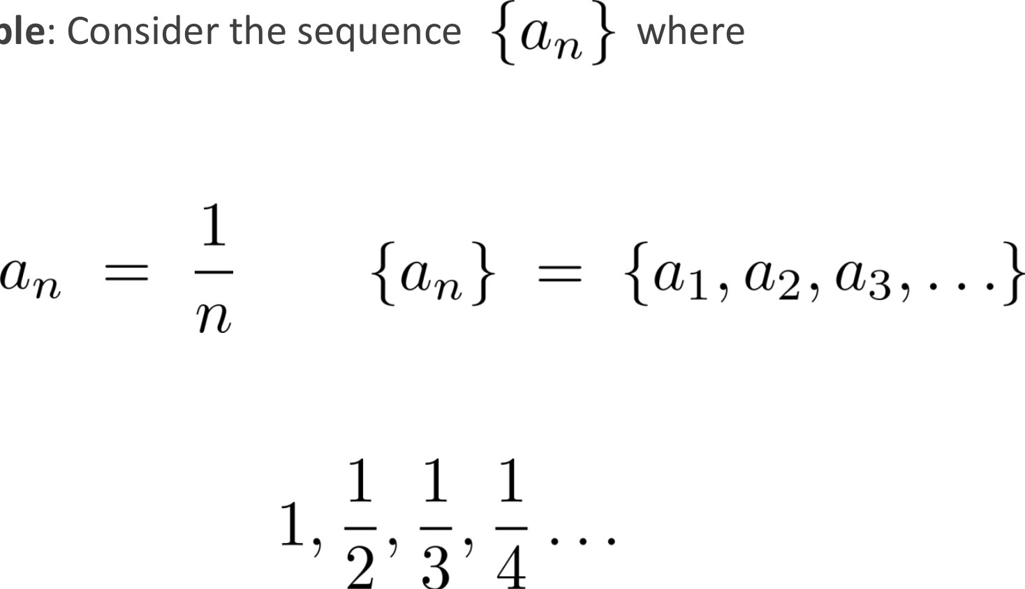Sequences