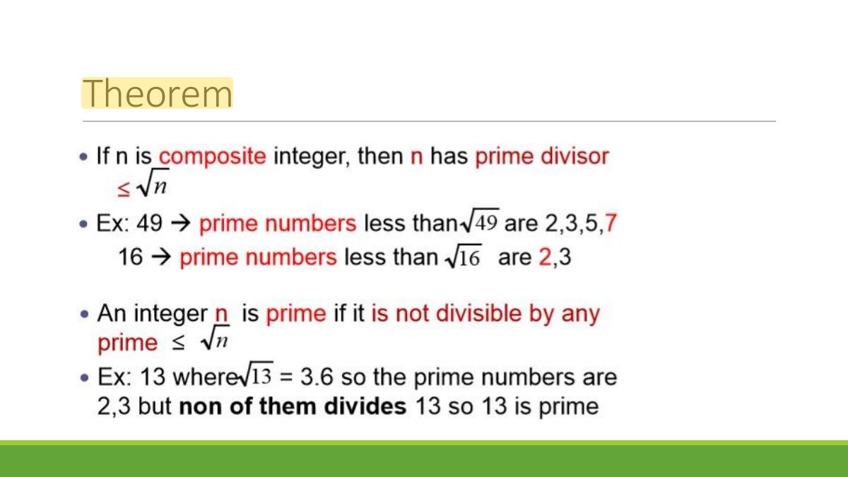 Slide 9: Theorem