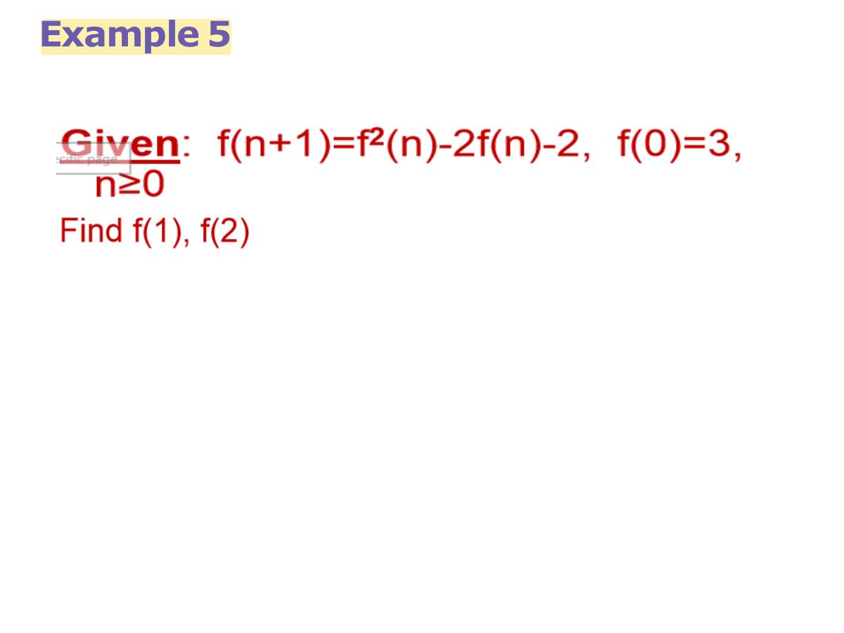 Slide 32: Example 5