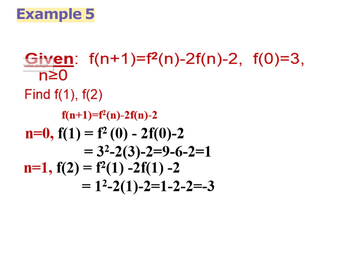 Slide 33: Example 5