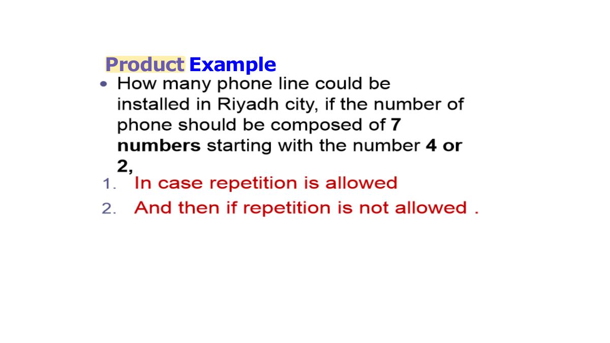 Slide 14: Product Example