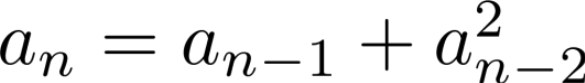 Examples of Linear Homogeneous Recurrence Relations linear? Homogeneous? Which degree?