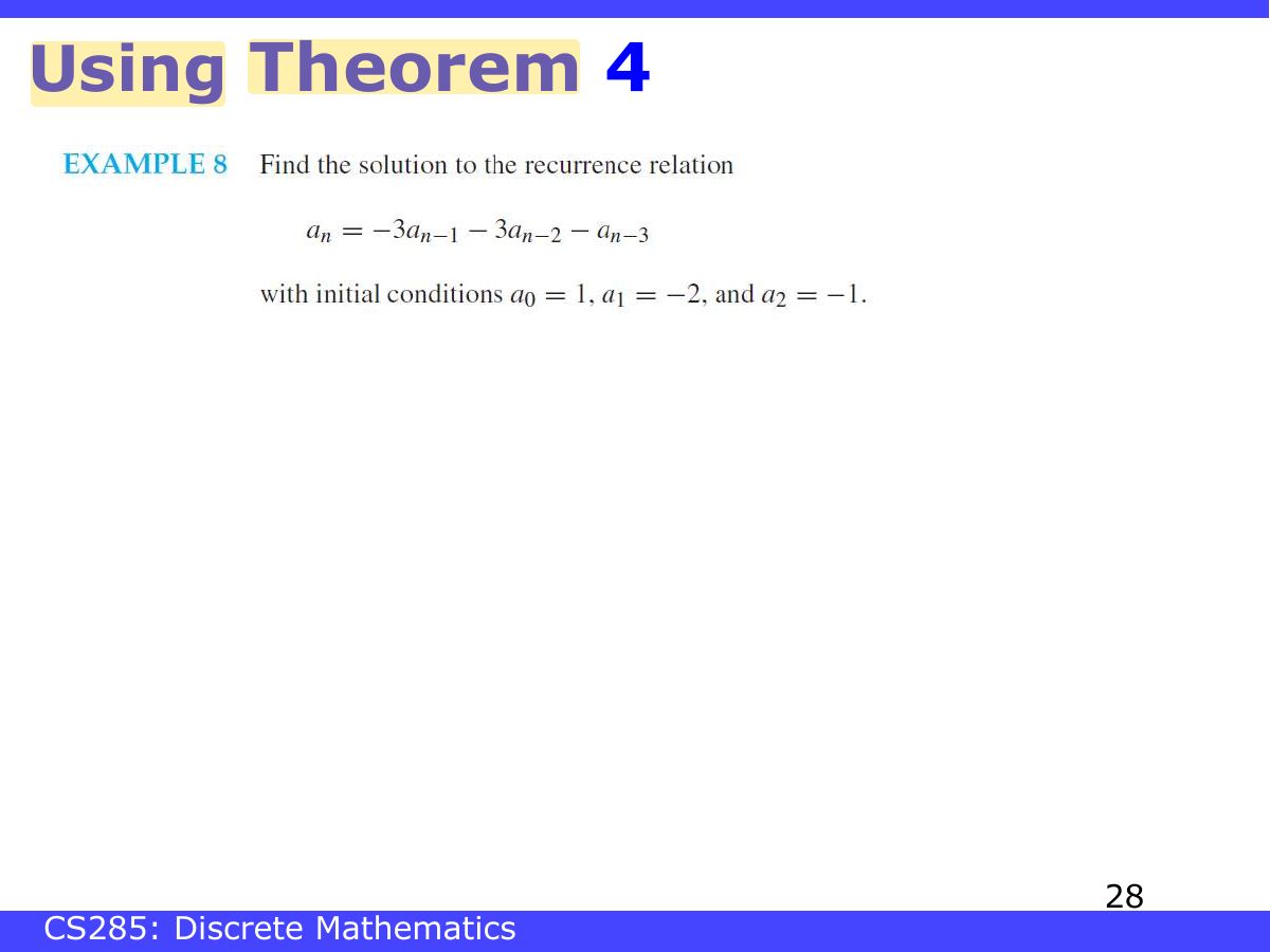 Slide 28: Theorem 4