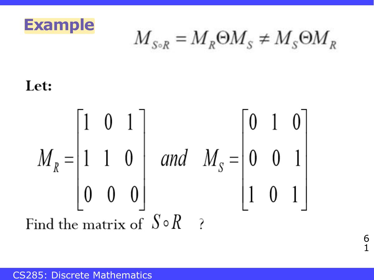 Slide 61: Example