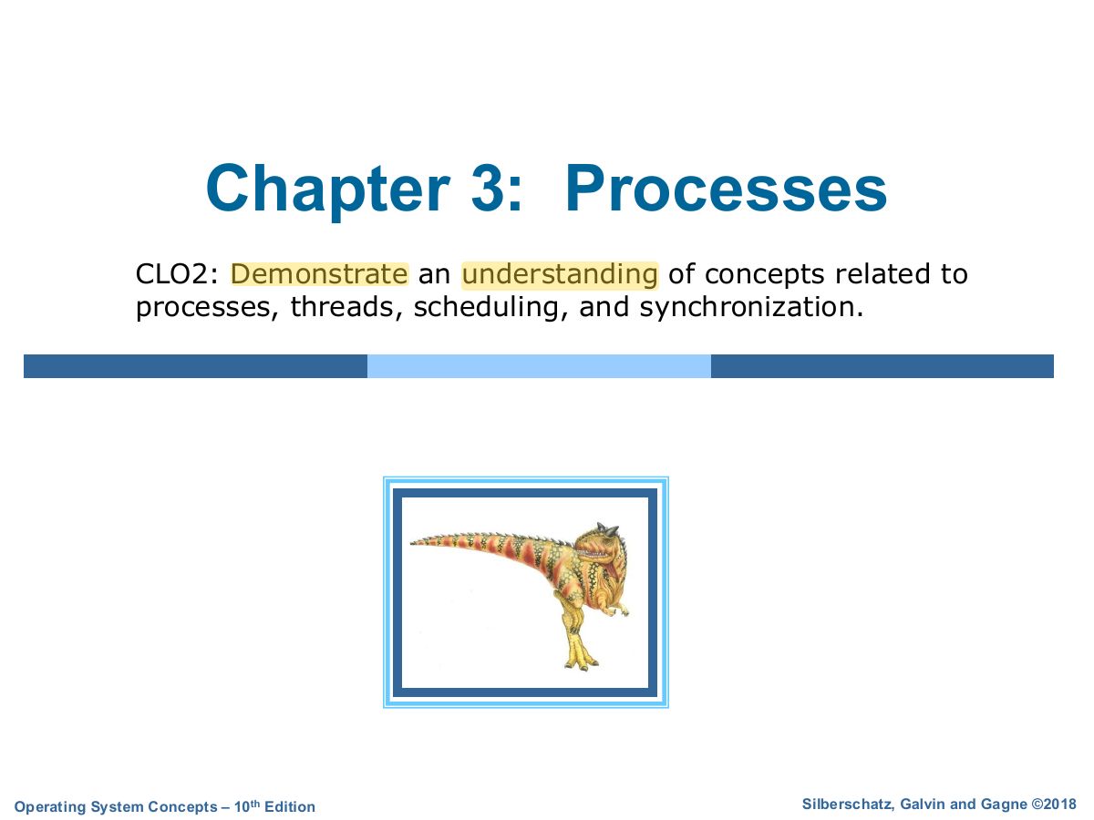 Slide 1: Chapter 3: Processes