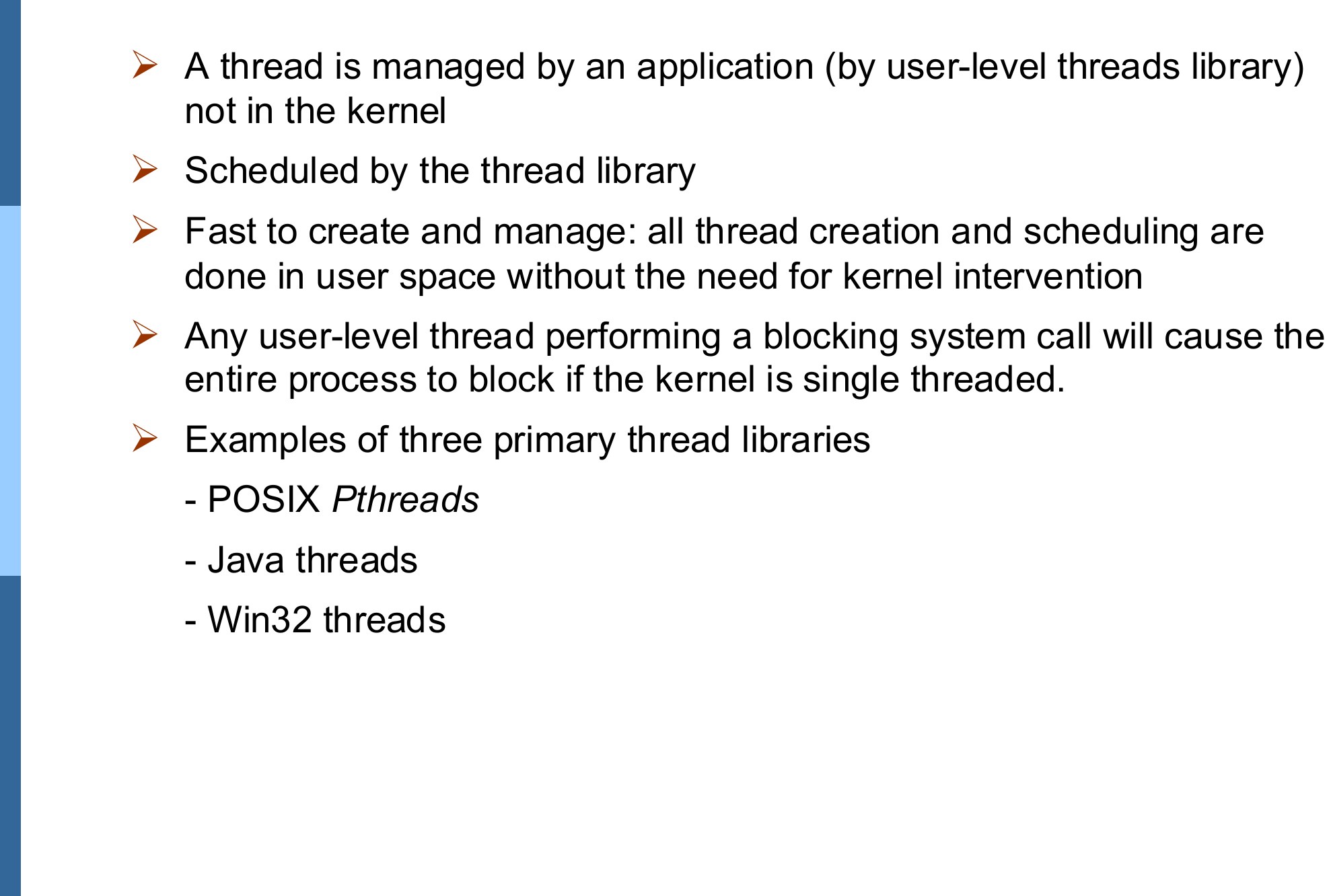 User Threads