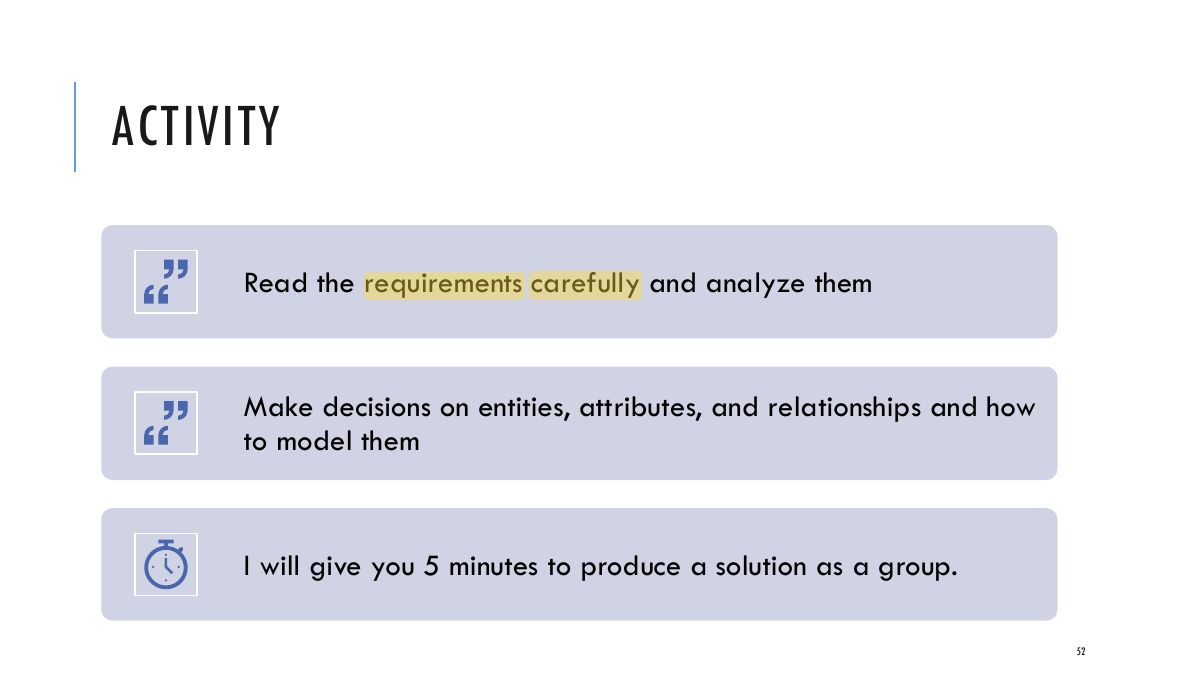 Slide 52: ACTIVITY