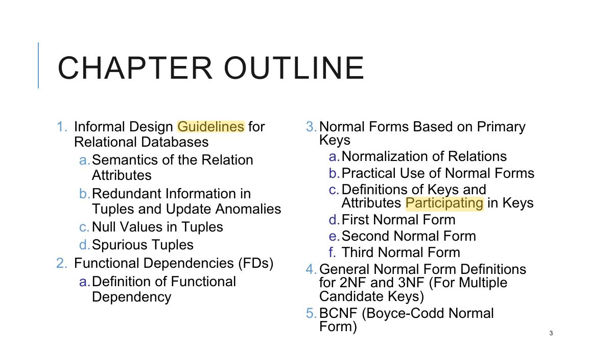 Slide 4: CHAPTER OUTLINE