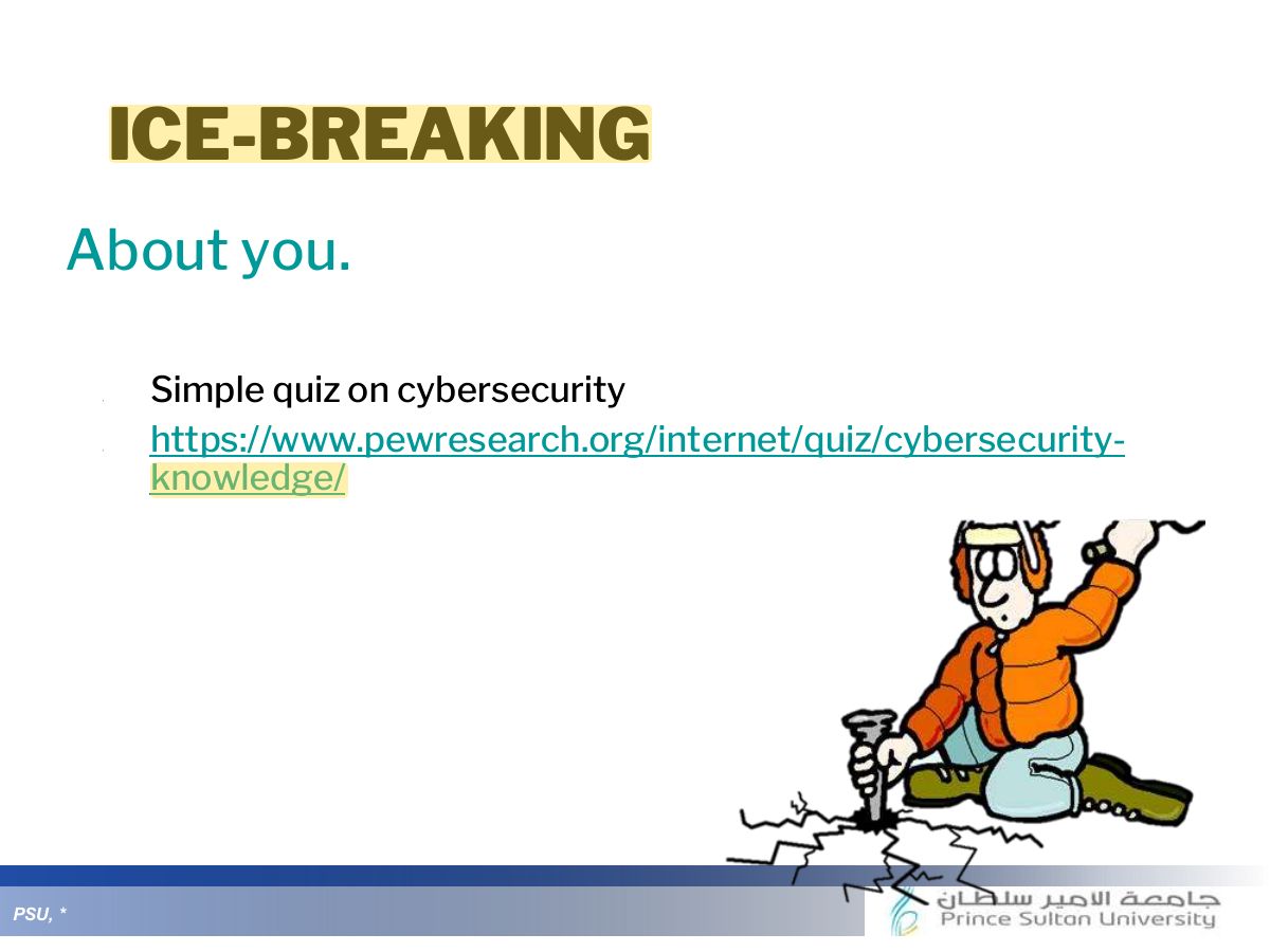 Slide 3: ICE-BREAKING