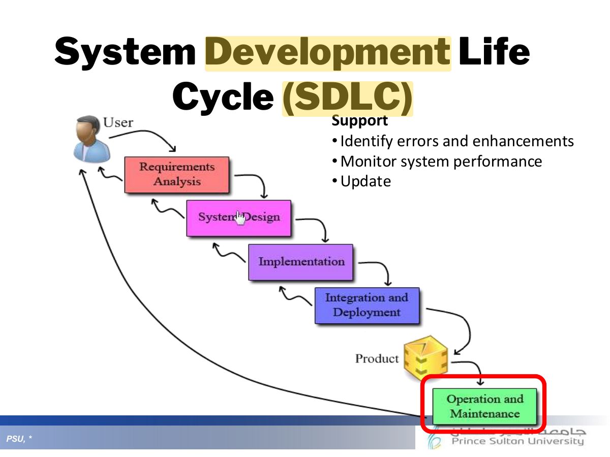 Slide 29: System Development Life Cycle (SDLC)