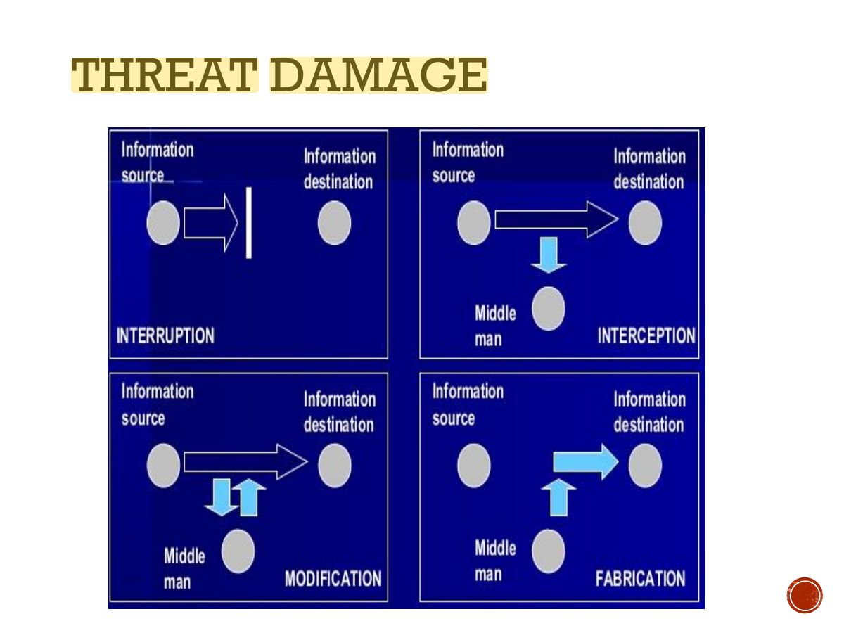 Slide 6: THREAT DAMAGE