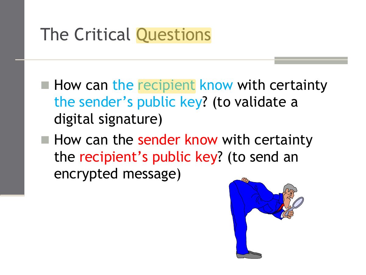 Slide 4: The Critical Questions