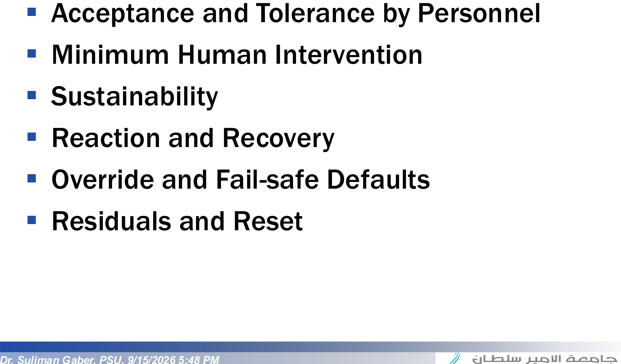 Countermeasure Selection Principles