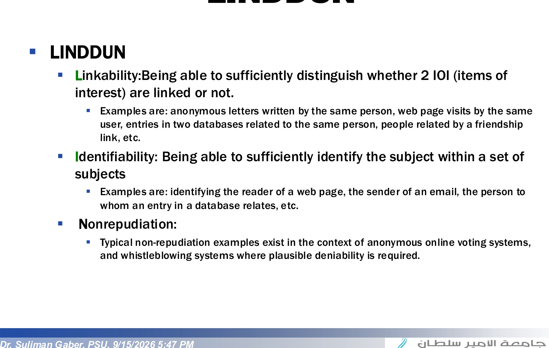 LINDDUN