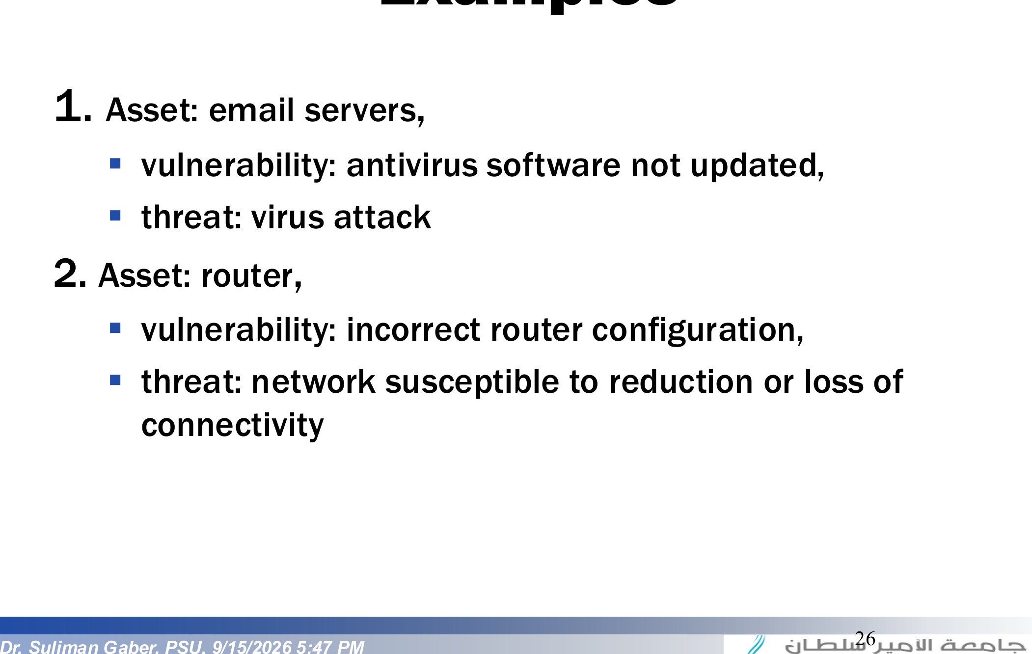 Examples