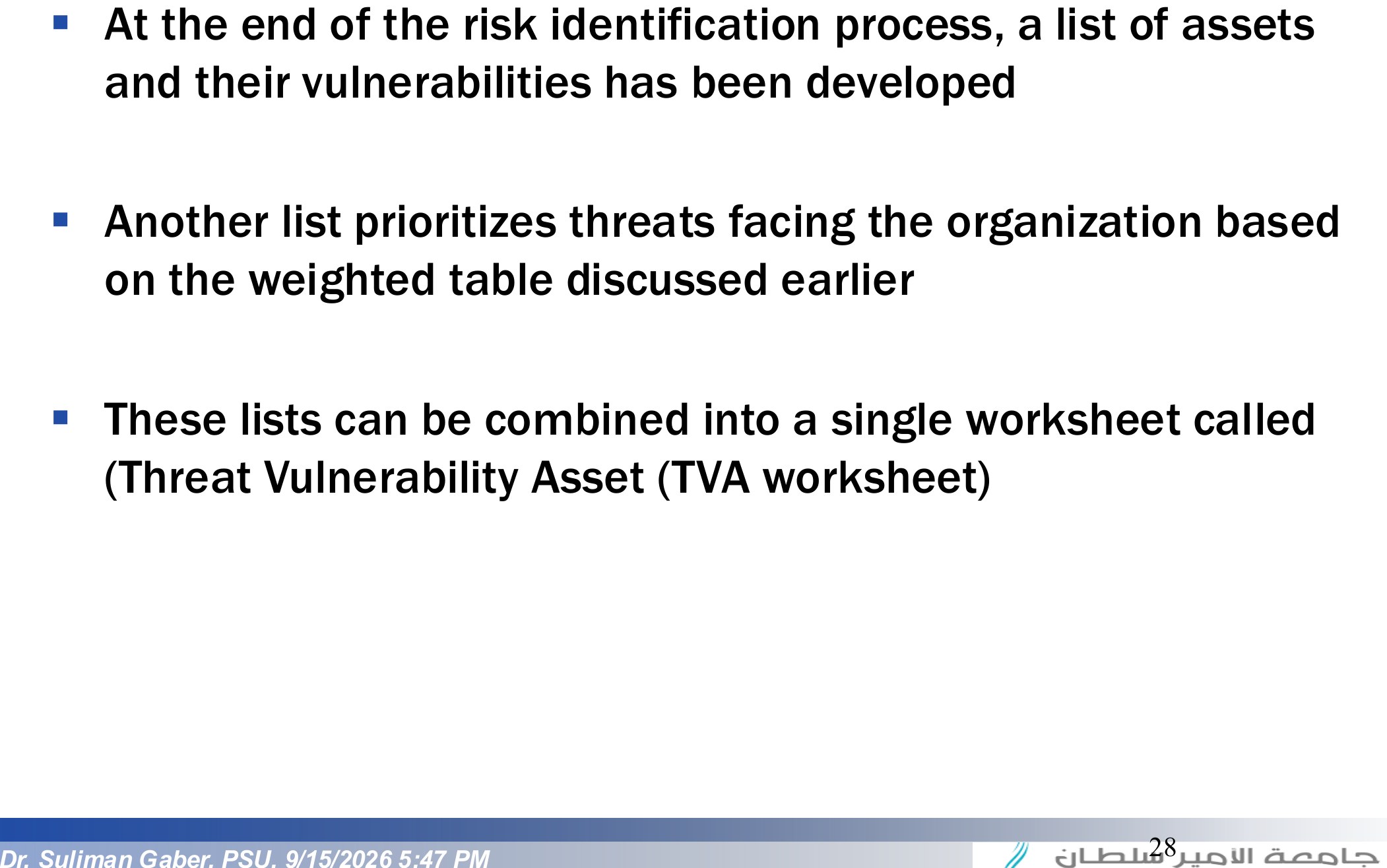 T VA Worksheet