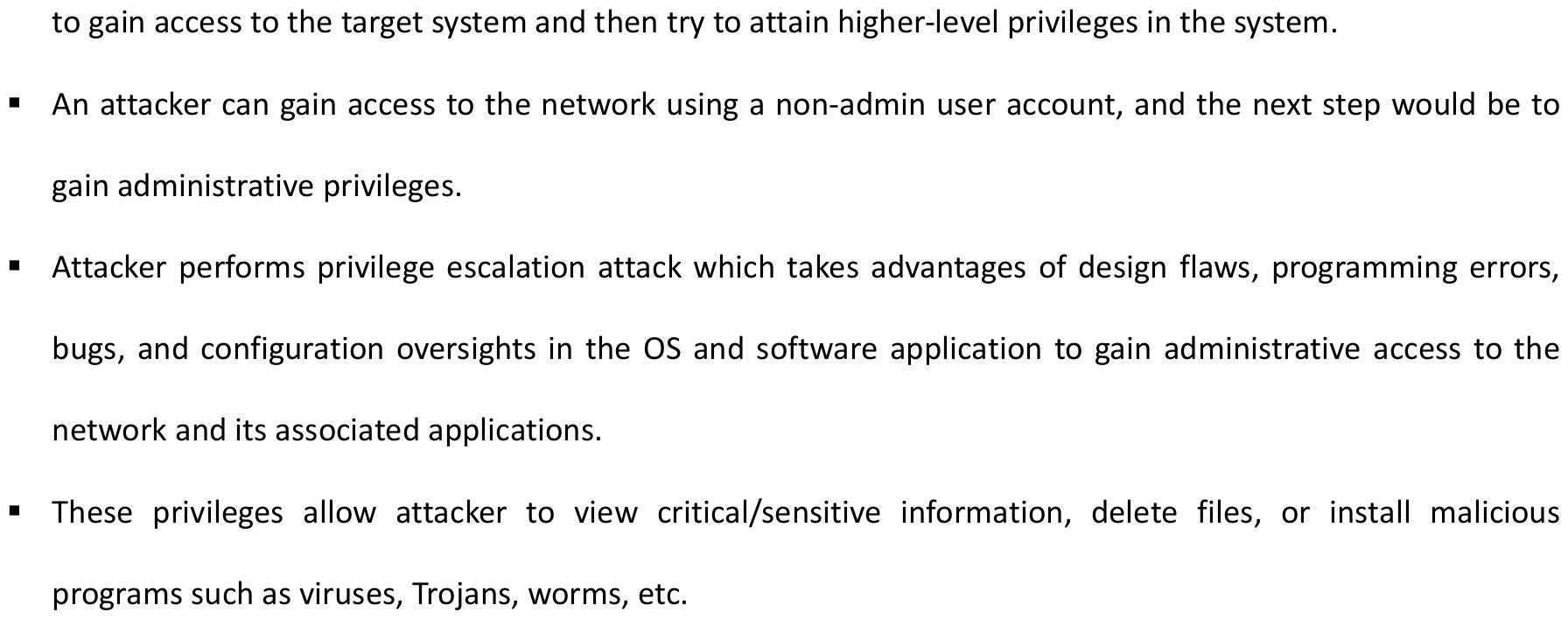 Privilege Escalation