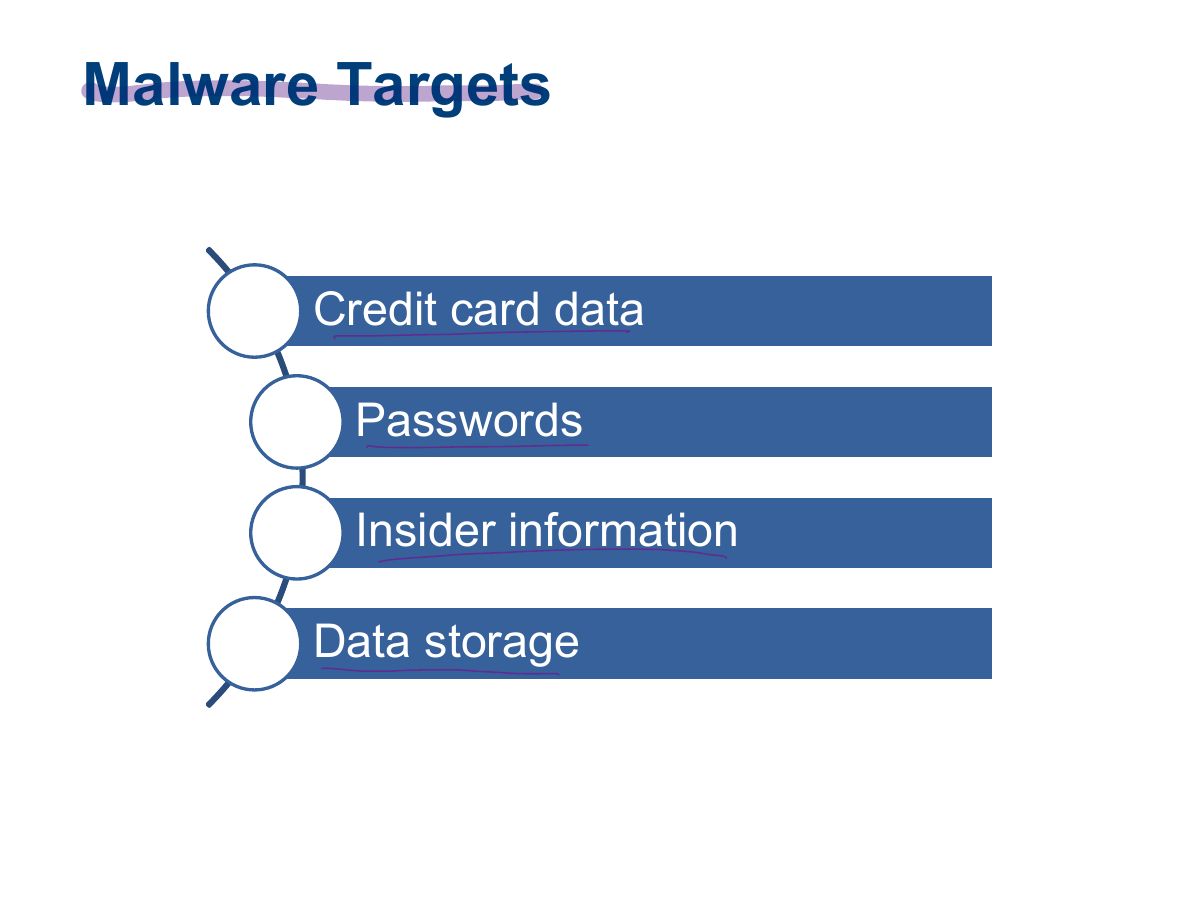 Slide 12: Malware Targets