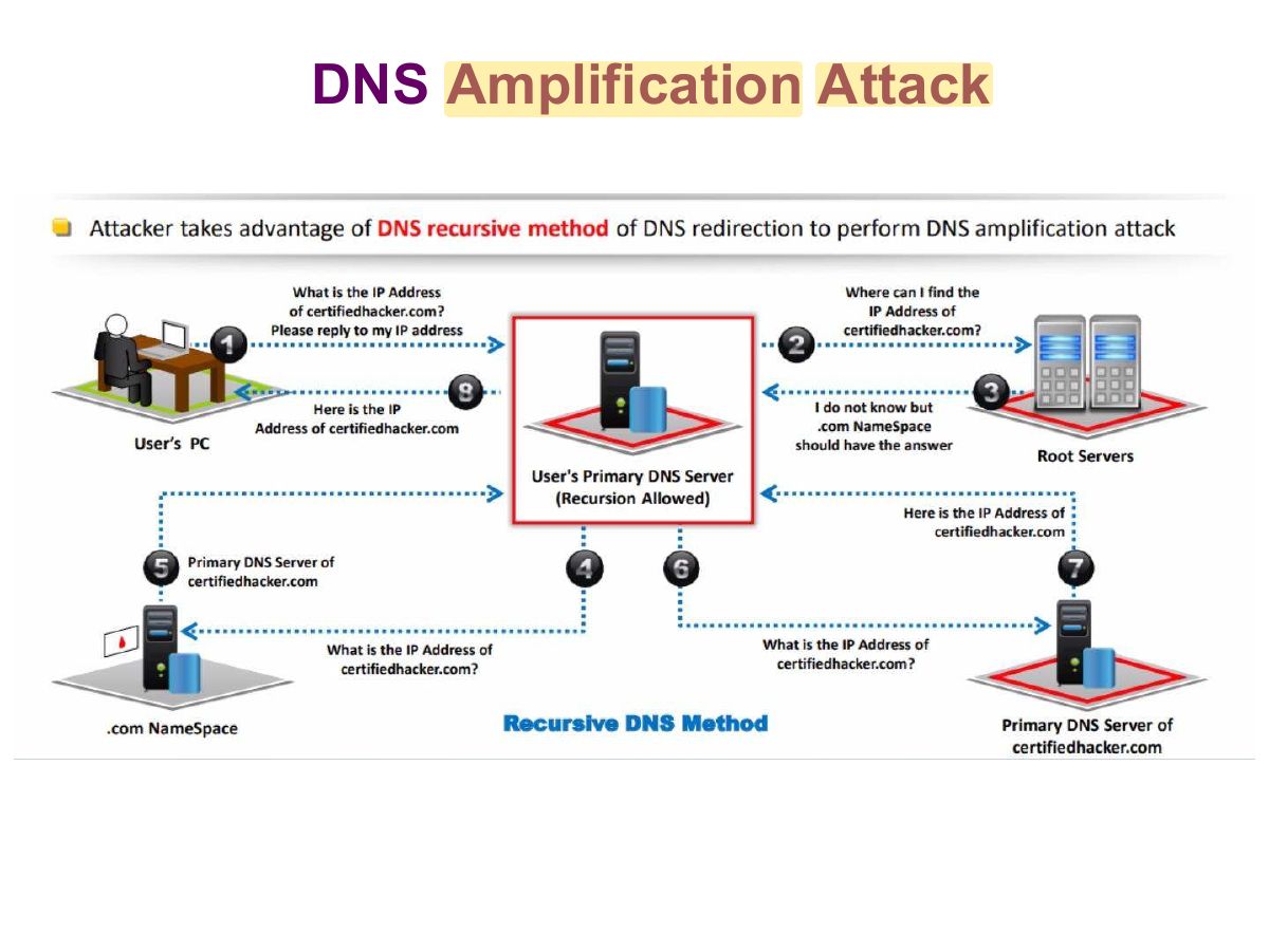 Slide 23: DNS Amplification Attack