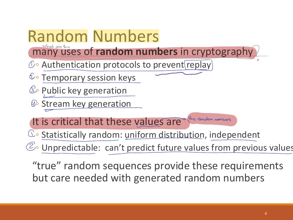 Slide 4: Random Numbers
