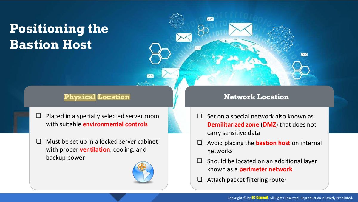 Slide 10: Positioning the Bastion Host