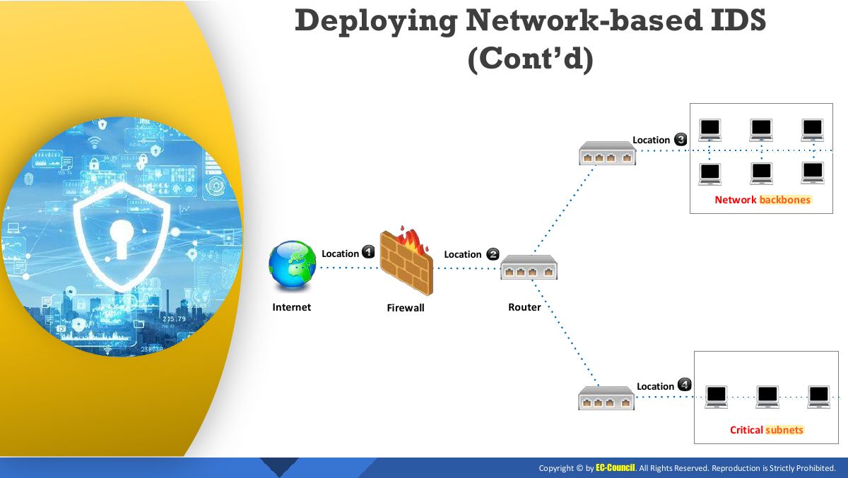 Slide 31: Deploying Network-based IDS (Cont’d)