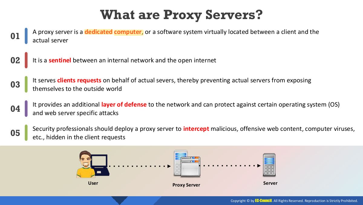 Slide 8: What are Proxy Servers?