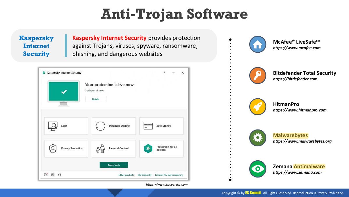 Slide 13: Anti-Trojan Software